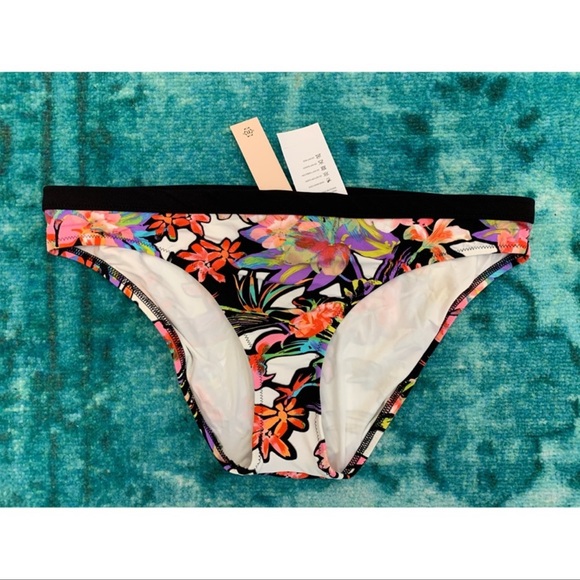 NWT! Nanette Lepore Tropical Havana Heartbreaker Bikini Hipster Bottoms - Picture 4 of 9